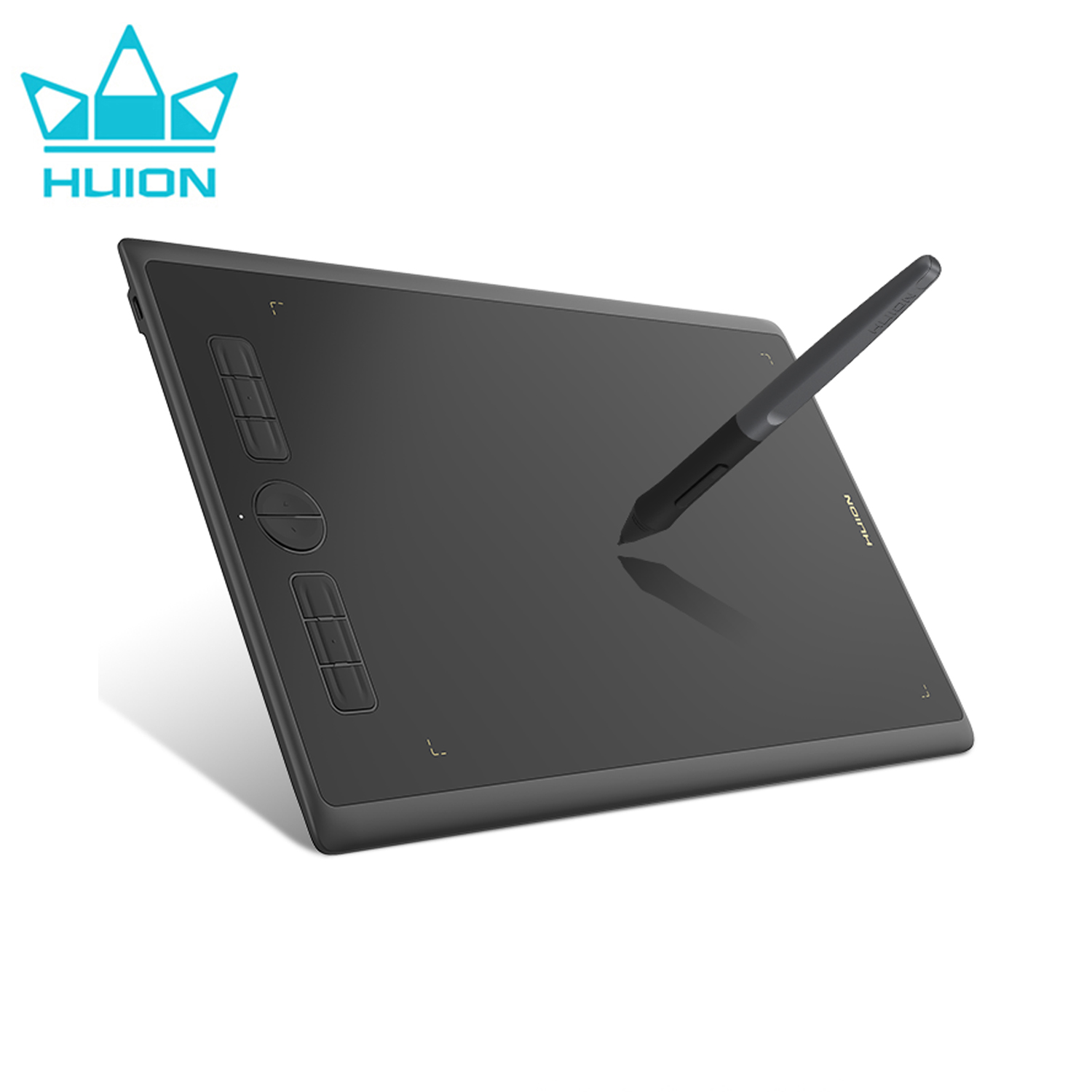 Huion Tablet Accessories - HUION Inspiroy H610X กราฟิกแท็บเล็ตเอียงฟังก์ชั่นแบตเตอรี่ฟรีปากกาดิจิตอลปากกาสนับสนุนอุปกรณ์ Android PC