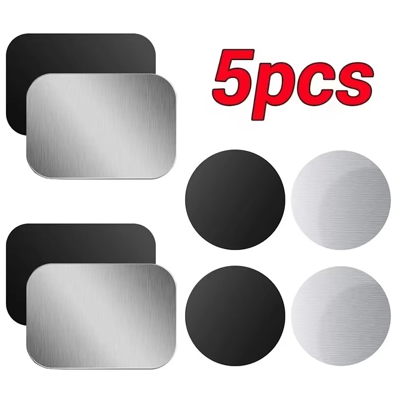 Essential Tablet Accessories - 1-10PCS ที่วางโทรศัพท์ในรถยนต์แบบแม่เหล็กอเนกประสงค์แผ่นดิสก์สติกเกอร์แผ่นโลหะแม่เหล็กสำหรับที่วางโทรศัพท์แบบแม่เหล็กสำหรับโทรศัพท์มือถือแท็บเล็ต