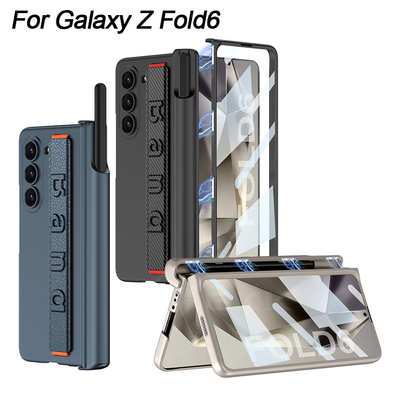 Windows Tablet Accessories - บานพับแม่เหล็กสายรัดข้อมือสําหรับ Samsung Galaxy Z พับ 6