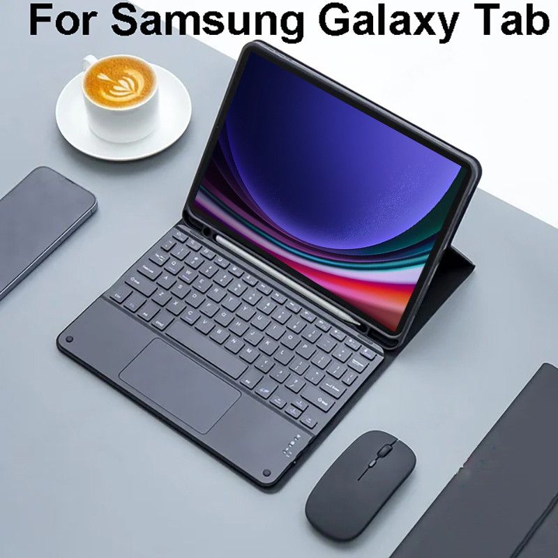 Samsung Tablet Keyboard Accessories - กรณีคีย์บอร์ดสําหรับ Samsung Galaxy Tab A9 Plus,