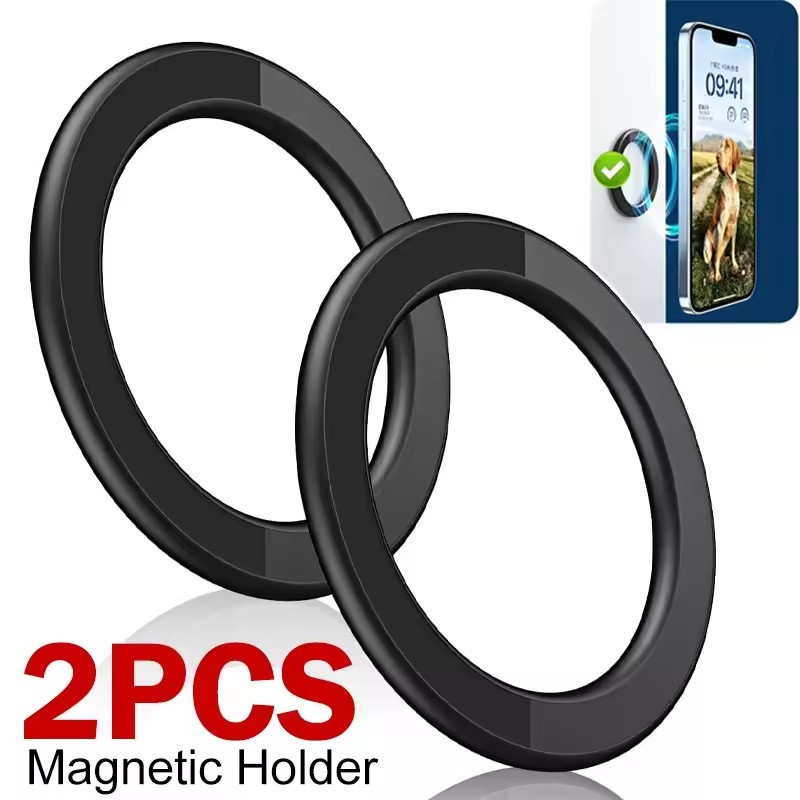 Essential Tablet Accessories - ที่ยึดโทรศัพท์มือถือแบบแม่เหล็ก MagSafe พร้อมกาวแม่เหล็กแรงสูง สำหรับติดผนัง ใช้ได้กับโทรศัพท์มือถือ แท็บเล็ต