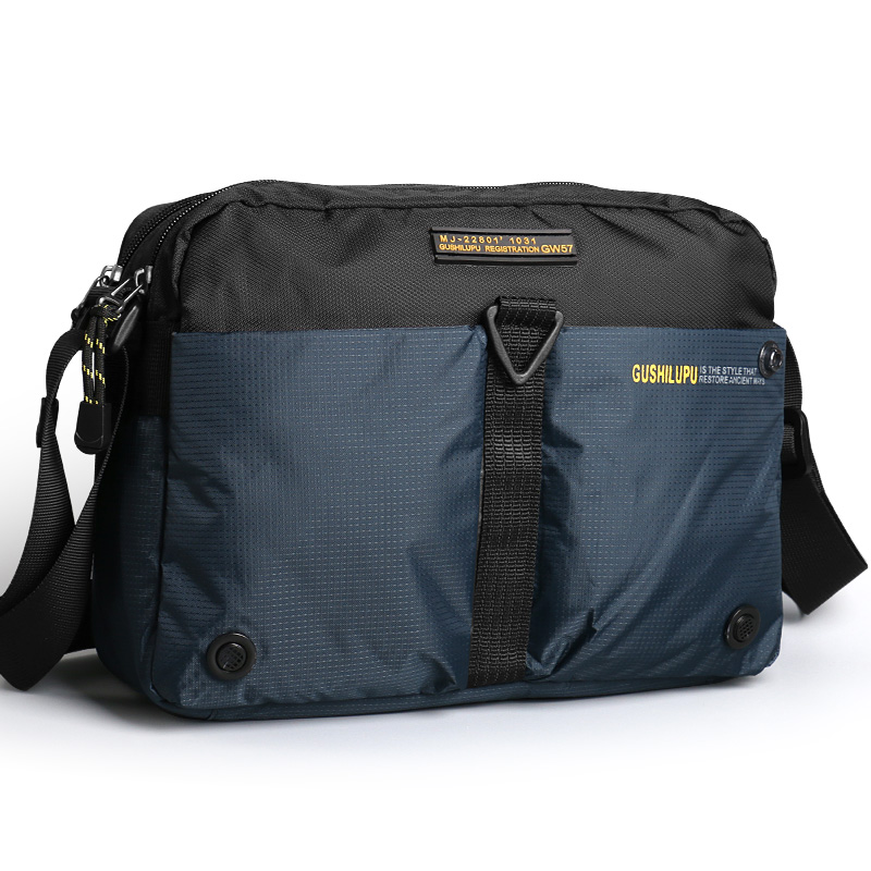 Tablet Shoulder Bag - 2022ใหม่ผ้า Oxford คุณภาพสูงกันน้ำทแยงมุมผู้ชายกระเป๋า Messenger สีไหล่กระเป๋ากระเป๋าถือ