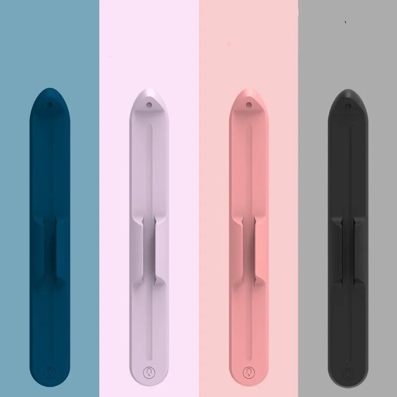 Dell Tablet Accessories - ที่ใส่ดินสอซิลิโคนสำหรับแท็บเล็ตสไตลัสช่องปากกาสำหรับ Apple pencil รุ่น1หรือ2 S6 Samsung