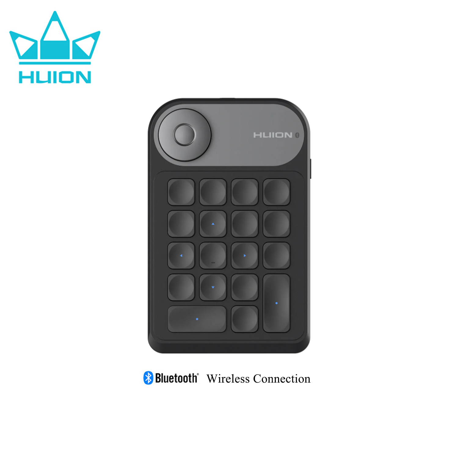 Huion Tablet Accessories - HUION Keydial ไร้สายขนาดเล็กคีย์บอร์ด K20การเชื่อมต่อบลูทูธ5.0สำหรับแท็บเล็ตกราฟิกจอแสดงผลปากกาคอมพิวเตอร์ Windows Mac