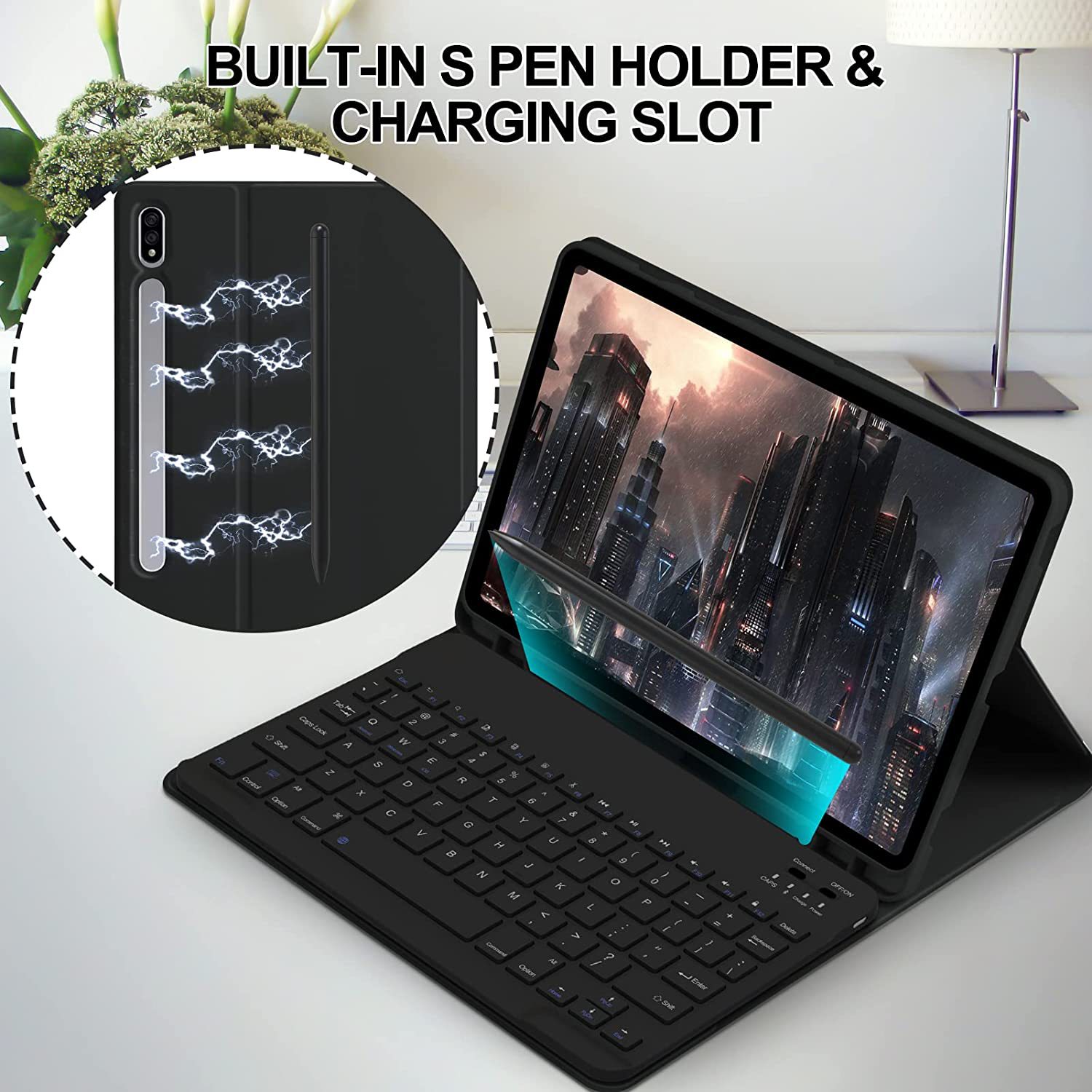 สําหรับ Samsung Galaxy Tab S9  - Samsung Tablet Keyboard Accessories บทวิจารณ์และราคา