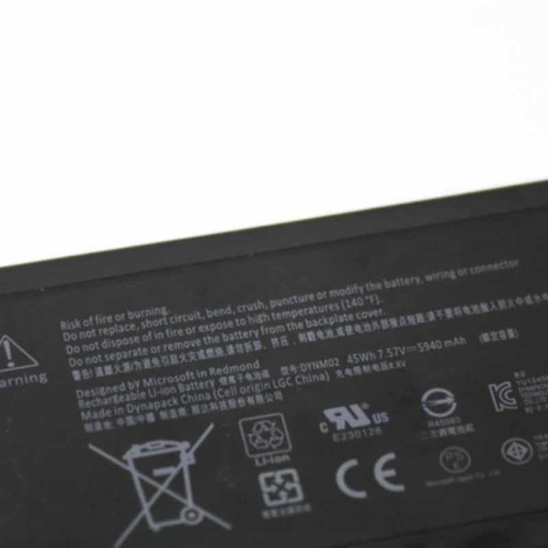 แบตเตอรี่แท็บเล็ต 5940mAh7.57V - Microsoft Tablet Accessories บทวิจารณ์และราคา