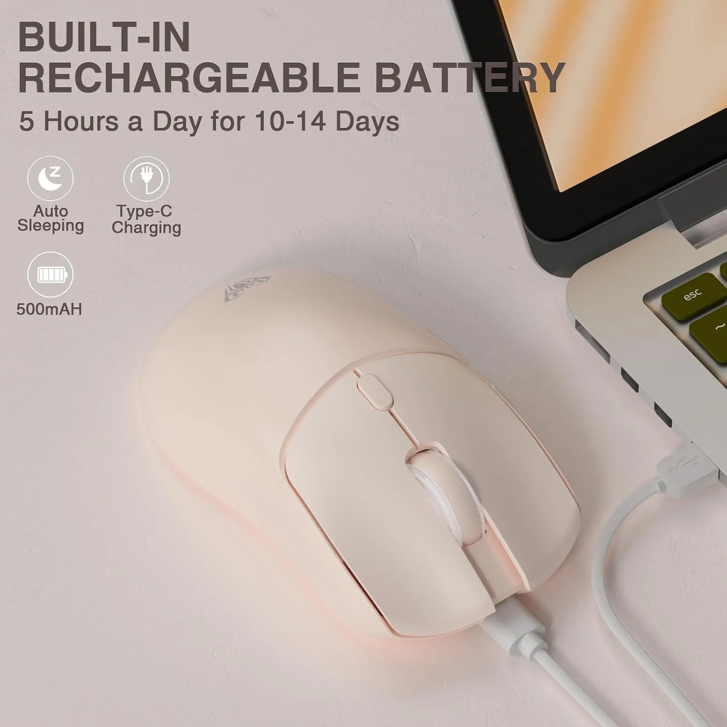 AULA SC580X ไตร-โหมดเมาส์เกมมิ - Tablet Accessories บทวิจารณ์และราคา