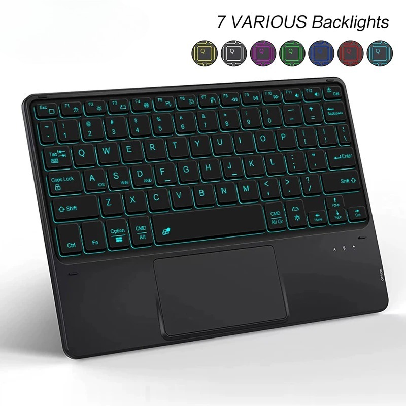 คีย์บอร์ดทัชแพดแบบมีไฟแบ็คไลท์ - Windows Tablet Accessories บทวิจารณ์และราคา