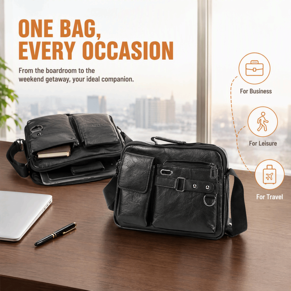 กระเป๋าทำงาน PU ปรับได้ สายสะพ - Tablet Shoulder Bag บทวิจารณ์และราคา