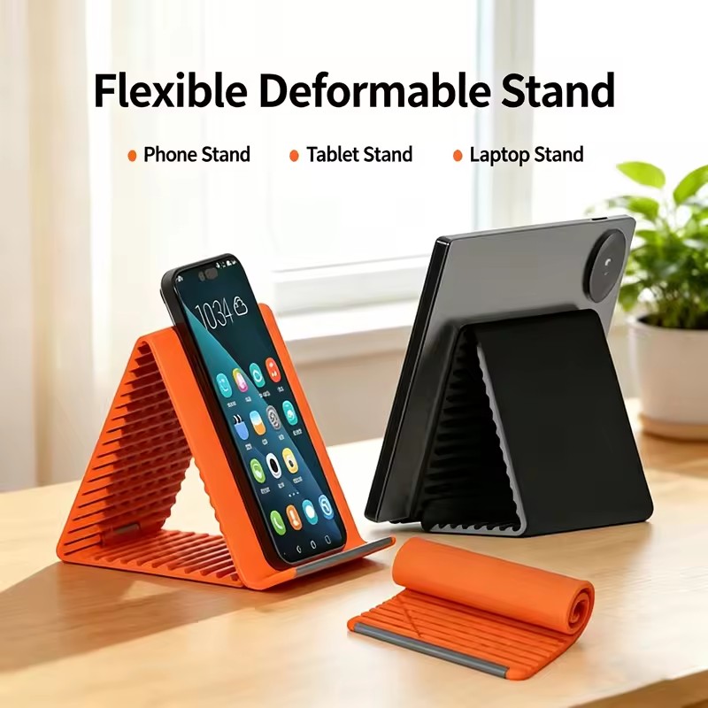 ที่วางโทรศัพท์ซิลิโคนแบบพับได้ - Laptop Tablet Accessories บทวิจารณ์และราคา