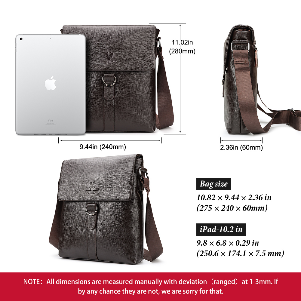 HUMERPAUL 2023ใหม่ผู้ชายแฟชั่น - Tablet Shoulder Bag บทวิจารณ์และราคา